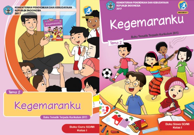 Buku Tematik Terpadu SD Kelas 1 Kurikulim 2013