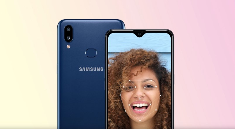 finger print dan face unlock samsung A10s