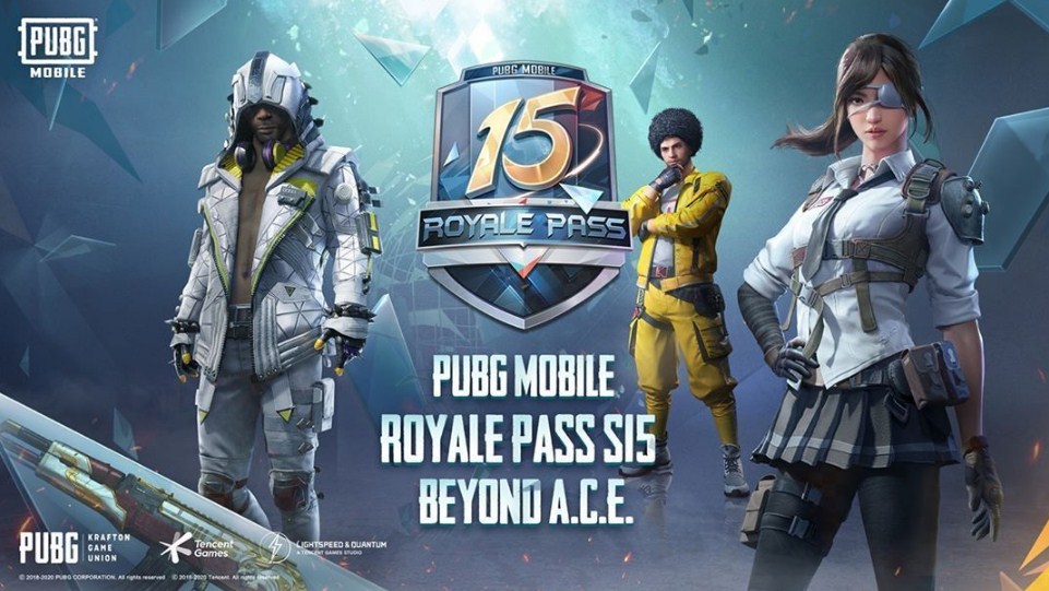 pubg mobile season 15 royale pass beyond ACE
