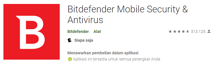 Bitdefender Mobile Security App