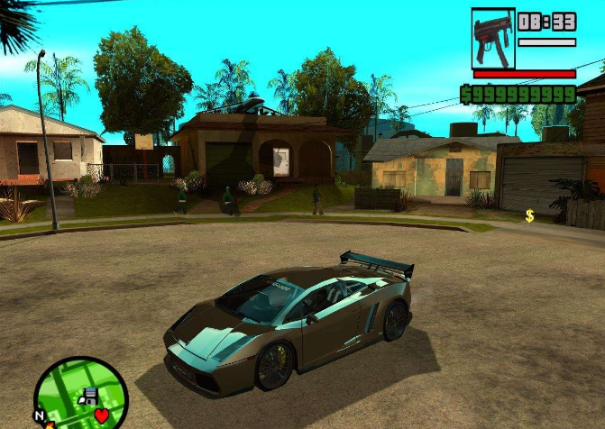 GTA San Andreas PS2 cars