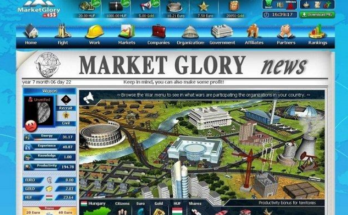 Market Glory games