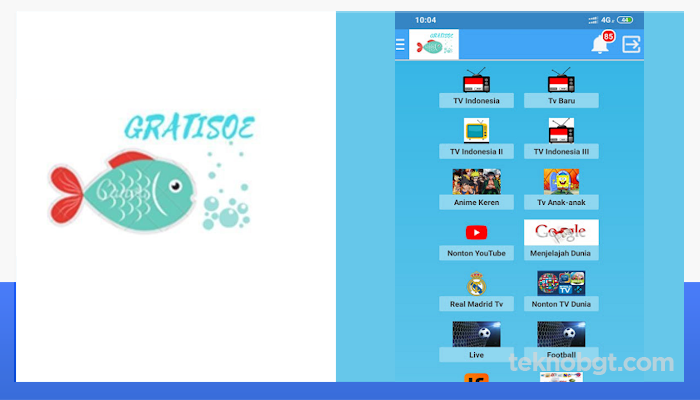 Sekilas Tentang Gratisoe TV Mod Apk
