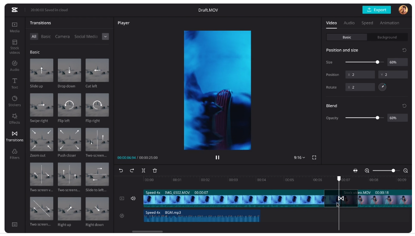 tutorial edit video dengan capcut pro apk