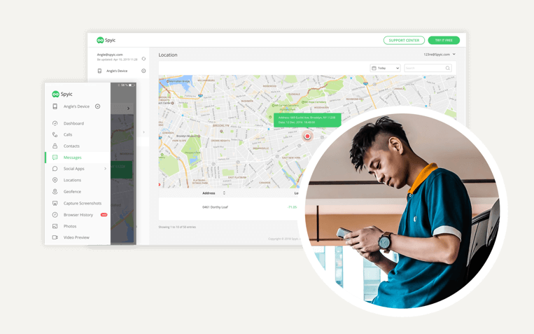 Spyic Location Tracking