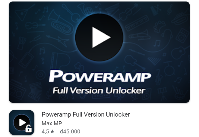 Poweramp Pro versi Unlocker