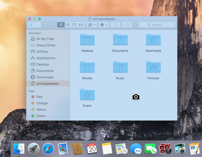 Screenshot on MacBook Mac OS