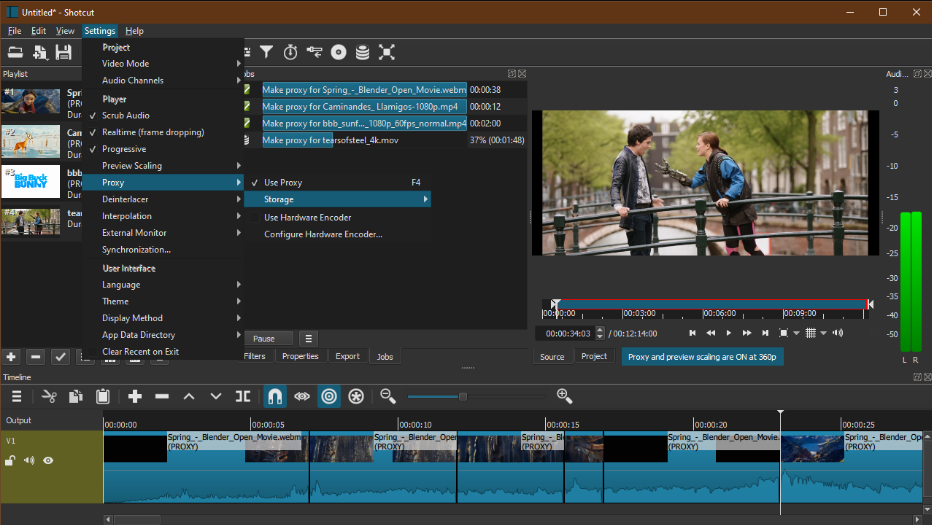 shotcut Aplikasi Edit Video PC